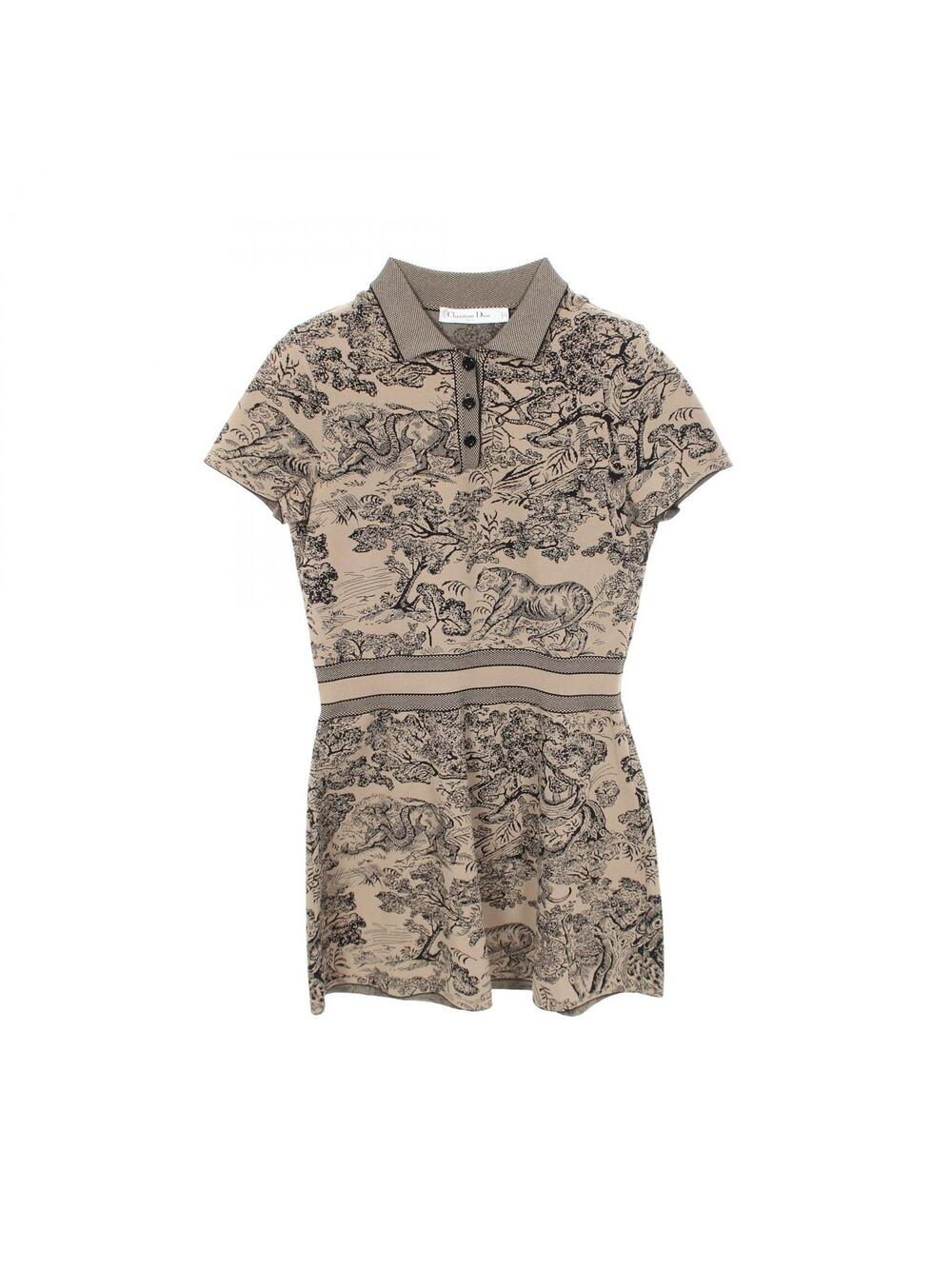 Christian Dior Toile De Jouy Polo Shirt #296046D13B